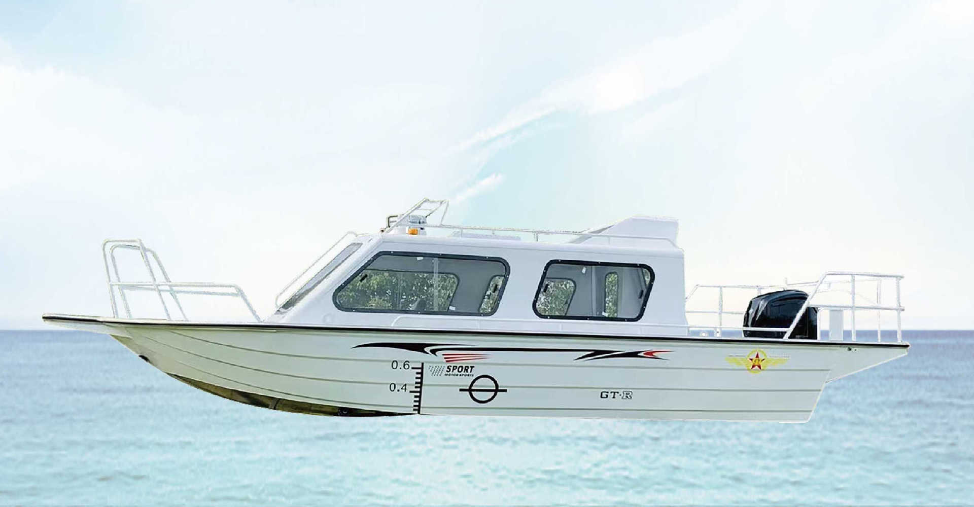 GW Series Covered Business Boat